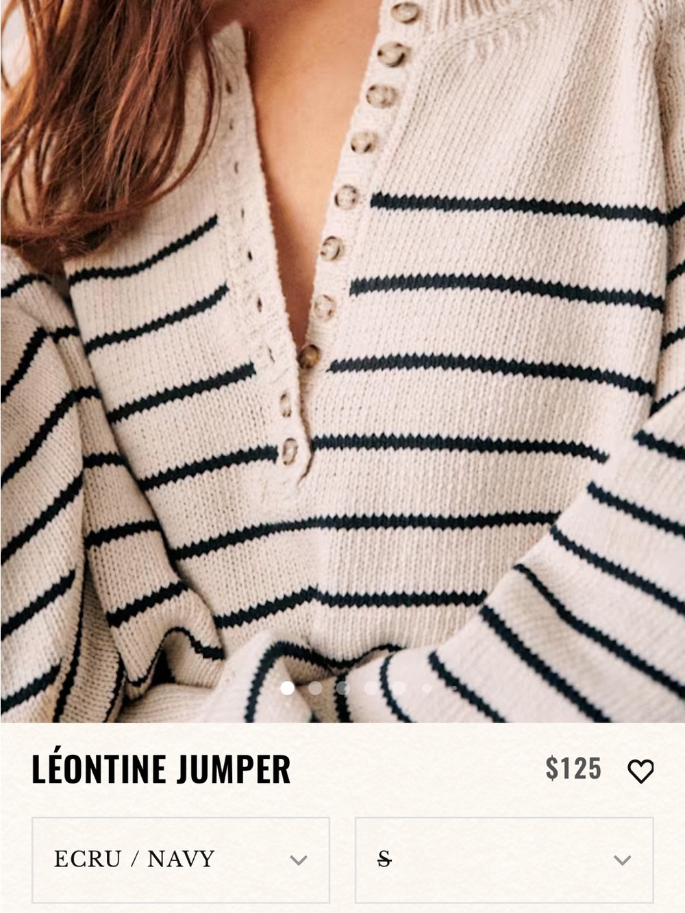 Sezane Leontine Jumper S